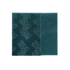 3M Scotch-Brite™ Mighty Blue Hand Pad, 6 in x 9 in, 60 ea/Case