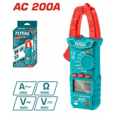 Đồng Hồ Ampe Kìm Ac 200A Kỹ Thuật Số Total TMT42002