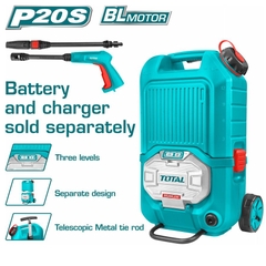 Máy Xịt Rửa Dùng Pin 2x20v Total