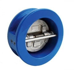 Van Một Chiều Cánh Bướm DGV DG1106, DN50 Đến DN200, 60mm Đến 219mm, Xanh Dương