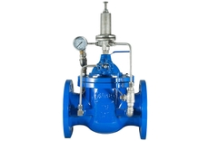 Van Xả (Van An Toàn) Mặt Bích DGV DG1116, DN50 Đến DN300, 60mm Đến 324mm, Xanh Dương