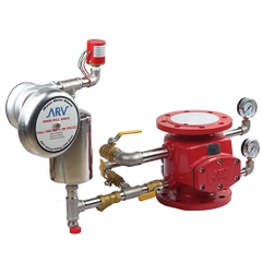 Van Báo Động Có Kiểm Định DN80 Đến DN250, 89mm Đến 273mm, Đỏ