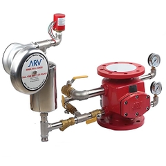 Van Báo Động Shin Yi ALVX DN65 Đến DN300, 76mm Đến 325mm, Đỏ