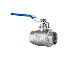 Van Bi Ren Inox 304 DGV DG1123, DN15 Đến DN50, 21mm Đến 60mm, Bạc