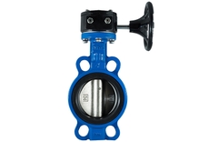 Van Bướm Tay Quay DGV DG1108, DN50 Đến DN300, 60mm Đến 324mm, Đen