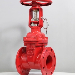 Van Cổng Tín Hiệu Shin Yi GRSX DN50 Đến DN400, 60mm Đến 406mm, Đỏ