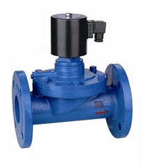 Van Điện Từ Mặt Bích DGV DG1118, DN50 Đến DN300, 60mm Đến 324mm, Xanh Dương