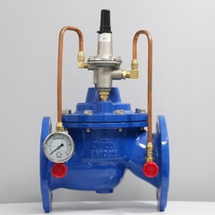 Van Xả (Van An Toàn) Shin Yi H500 DN50 Đến DN600, 60mm Đến 610mm, Xanh Dương