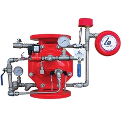 Van Xả Tràn Chữa Cháy Có Kiểm Định, DN65 Đến D250, 76mm Đến 219mm, Đỏ