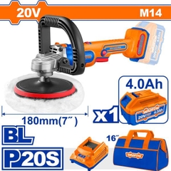 Máy Đánh Bóng Dùng Pin 20v-180mm WADFOW