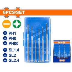Bộ 6 Tua Vít Chính Xác WADFOW WSS2B26