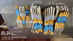 3" (7.5cm) Cọ Sơn Cán Nhựa Thăng Long Vàng Syn (Sợi Tổng Hợp) Thanh Bình 1NLS30, 12 Cây / Lố