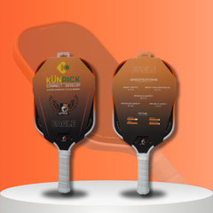 Vợt Pickleball Kunpick EAGLE - Cam Trắng
