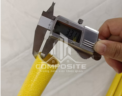 Ống tròn composite sợi thủy tinh