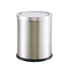 Thùng rác inox nắp bập bênh A36-H