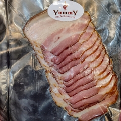 Smoked and baked bacon 100g