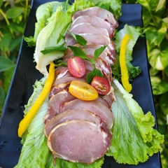 Smoked pork tenderloin 100g (sliced)