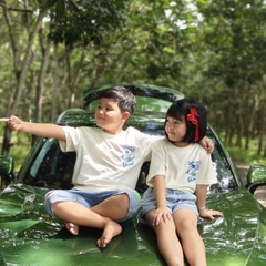 Áo thun cotton xịn giành cho bé trai và bé gái