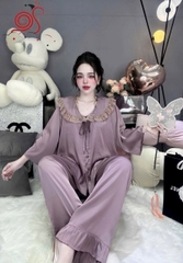 Lụa latin tiểu thư màu tay lỡ quần dài thương hiệu phúc tâm