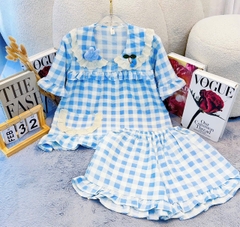 Bộ Cotton hàn tiểu thư tay ngắn quần đùi giành cho các nàng thơ