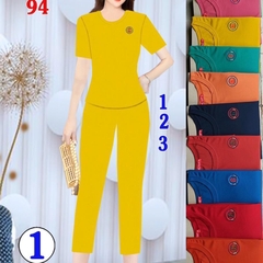 Bộ cotton mịn siêu mát cho chị em từ U30 tuổi trở lên Nữ Thun Women