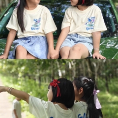 Áo thun cotton xịn giành cho bé trai và bé gái