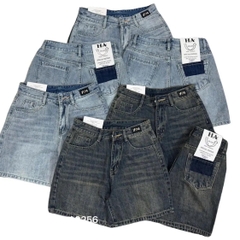 Quần jean nữ cotton không giản đẹp lung linh bò Voi Kem Pants - Lưng cao hất dáng - Women