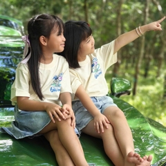 Áo thun cotton xịn giành cho bé trai và bé gái