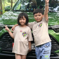 Áo thun bé trai cotton 2 chiều từ 25-57kg