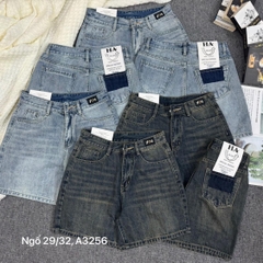 Quần sọc jean cotton không co giản nữ A3356 - Quần sọc jean nữ xinh bò Voi - Women