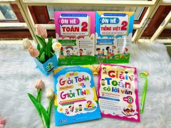 Bộ Ôn Hè Toán, Tiếng Việt, Tiếng Anh Lớp 1,2,3,4,5 - QBooks