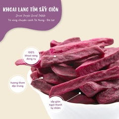 Khoai Lang Tím Sấy Giòn