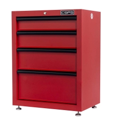 Tủ đồ nghề đựng dụng cụ CSPS 61cm - 04 hộc kéo màu đen/đỏ
