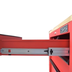 Tủ đồ nghề đựng dụng cụ CSPS 61cm - 04 hộc kéo màu đen/đỏ