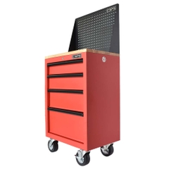 Tủ đồ nghề đựng dụng cụ CSPS 61cm - 04 hộc kéo màu đen/đỏ