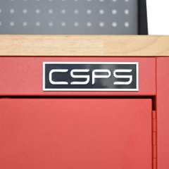 Tủ đồ nghề đa năng dụng cụ CSPS 61cm - 00 hộc kéo màu đen/đỏ