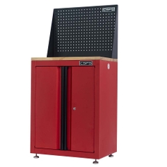 Tủ dụng cụ CSPS 61cm - 00 hộc kéo màu Đỏ,Có mặt ván & vách lưới