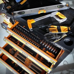Tủ kéo 7 ngăn và 162 công cụ INGCO HTCS271621