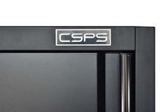 Tủ dụng cụ CSPS 48cm - 03 vách ngăn màu đen