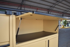 Bộ tủ dụng cụ 280cm màu nâu