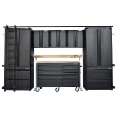 Bộ 10 tủ CSPS 366cm Đỏ