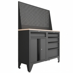 Tủ dụng cụ CSPS 122cm màu Đen 02 hộc kéo