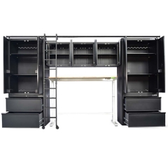 Bộ 9 tủ CSPS 366cm Đỏ