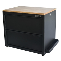 Tủ dụng cụ CSPS 91cm đen/đỏ - 02 hộc kéo