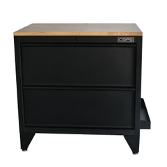 Tủ dụng cụ CSPS 91cm đen/đỏ - 02 hộc kéo