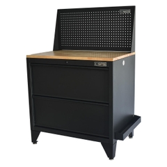 Tủ dụng cụ CSPS 91cm đen/đỏ - 02 hộc kéo