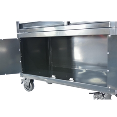 Tủ dụng cụ CSPS 104cm - 06 hộc kéo màu đen có bánh xe