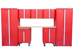 Bộ 8 tủ CSPS 335cm cố định