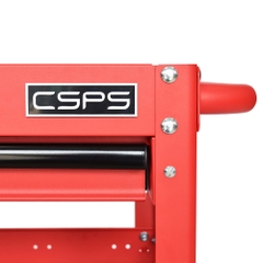 Hộc kéo xe đẩy CSPS 03 ngăn - 71cm màu đen/ đỏ/xanh dương