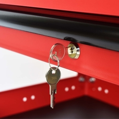 Hộc kéo xe đẩy CSPS 03 ngăn - 71cm màu đen/ đỏ/xanh dương